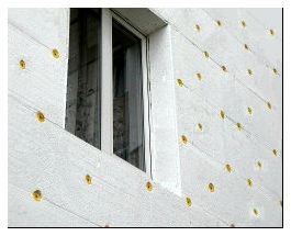 Результат утепления фасада дома пенопластом