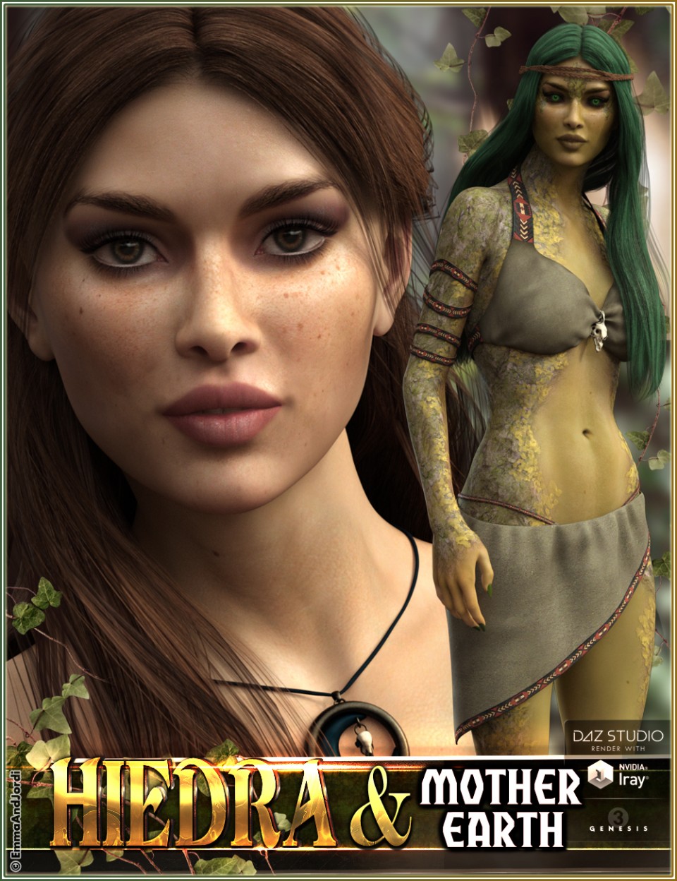 EJ Hiedra and Mother Earth for Genesis 3 Female