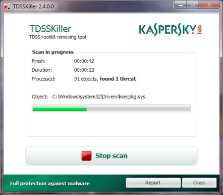 Kaspersky TDSSKiller 3.1.0.28 Portable