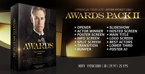 The Awards Pack II - Project for After Effects (Videohive) 