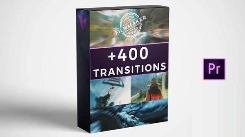 400+ Transitions for Premiere Pro (Win/Mac)