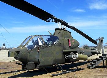 Bell AH-1S Cobra Helicopter Gunship Walk Around
