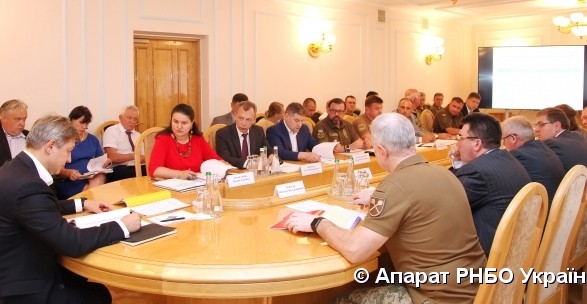 СНБО проложила совещание по финансированию органов сектора безопасности и обороны Украины на 2020 год