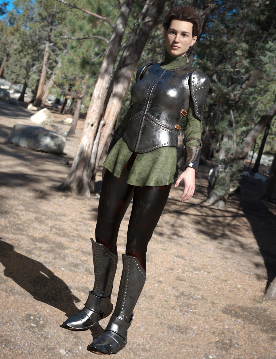 Maid At Arms Armor for Genesis 8 Female(s)