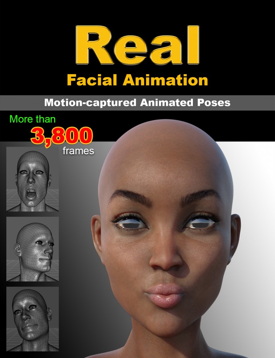 Real Facial Animation for Genesis 8 Males(s) and Female(s)