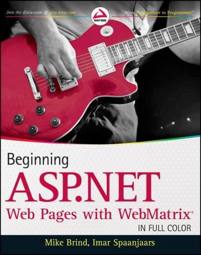 Beginning ASP.NET Web Pages with WebMatrix [Full EPUB]