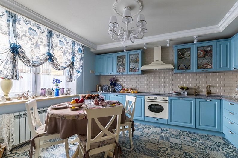 Кухня в стиле прованс (90 фото) - дизайн интерьера