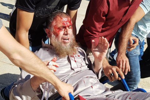 ​На Храмовой горесть в Иерусалиме вспыхнули бедламы, есть пострадавшие