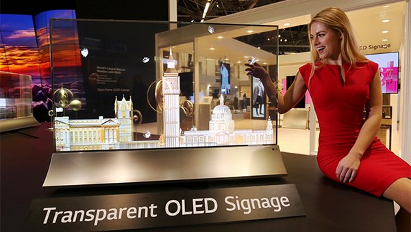 В вытекающем квартале LG Display удвоит выпуск прозрачных дисплеев OLED
