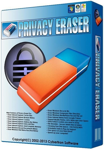 Privacy EraserFree 4.55.3 Portable by Cybertronsoft Software
