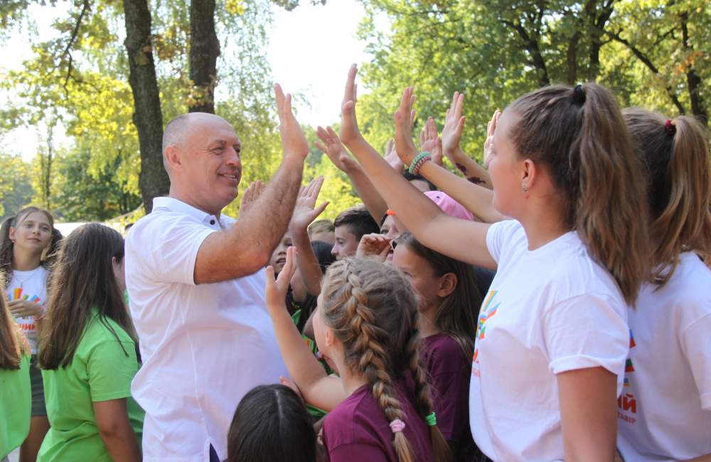 Вісті з Полтави - Олександр Мамай відкрив IV табірну зміну в дитячих оздоровчих таборах «Орлятко» та «Сонячний»