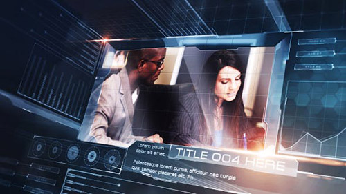 High Tech HUD Slides - Project for After Effects (Videohive)