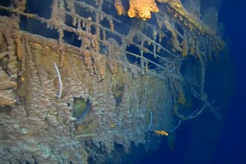 Исследователи показали первые за 14 лет фото затонувшего "Титаника"