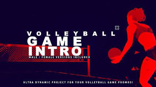 Volleyball Game Promo - Project for After Effects (Videohive)