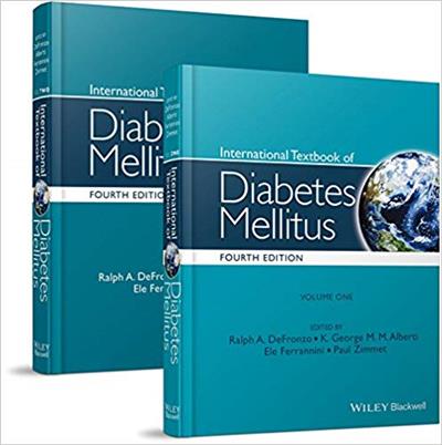 International Textbook of Diabetes Mellitus, 2 Volume Set Ed 4