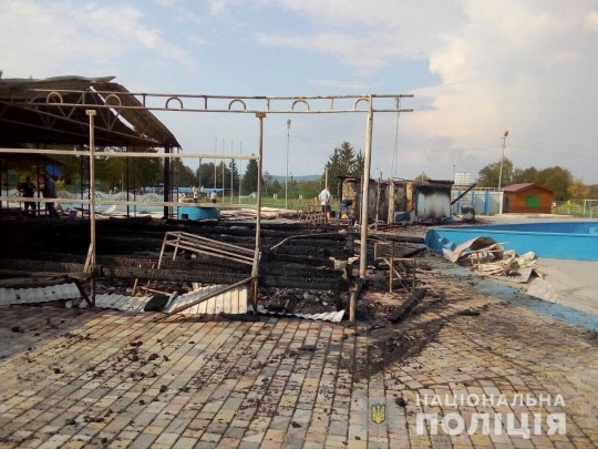 Пожар в младенческом стане на Прикарпатье: появились фото с места трагедии