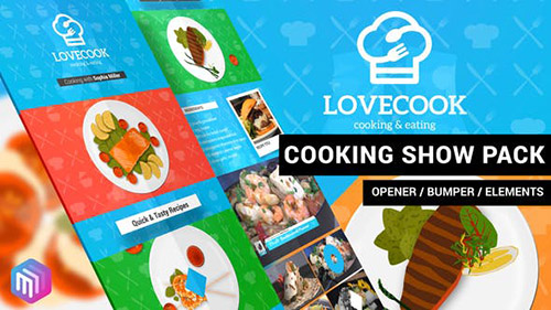 Love Cook - Cooking Show Pack - Project for After Effects (Videohive)