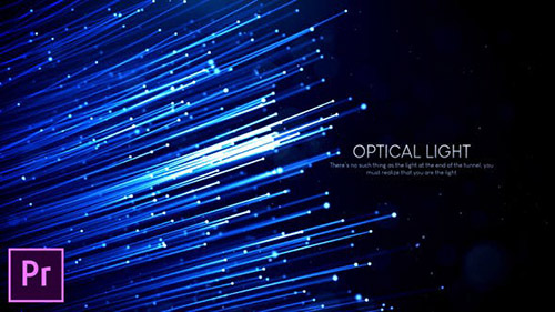 Optical Light Inspiring Titles - Premiere Pro (Videohive)