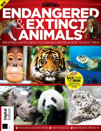 World Of Animals Endangered & Extinct Animals   First Edition 2019