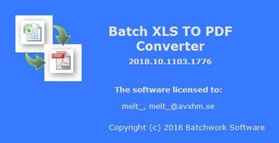 Batch XLS to PDF Converter 2019.11.914.1815