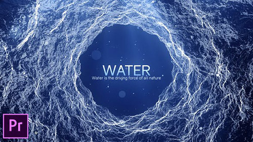 Water - Inspirational Titles 24601830 - Premiere Pro (Videohive)