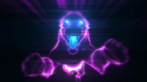 Neon Glitch Logo Intro 24314561 - Project for After Effects (Videohive)