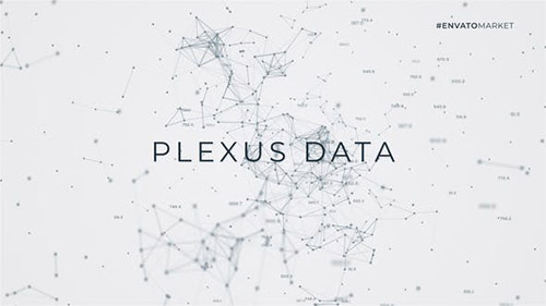 Data Flow | Plexus Titles - Project for After Effects (Videohive)