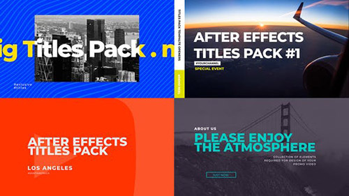 Lifestyle Titles Pack 24002316 - Project for After Effects (Videohive) 