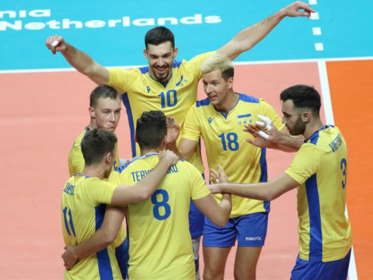 Украина сотворила сенсацию на чемпионате Европы по волейболу