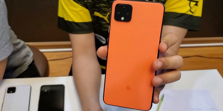 Oh So Orange — звание новоиспеченного цвета смартфонов Google Pixel 4