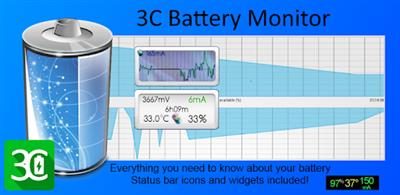 3C Battery Monitor Widget v4.0f