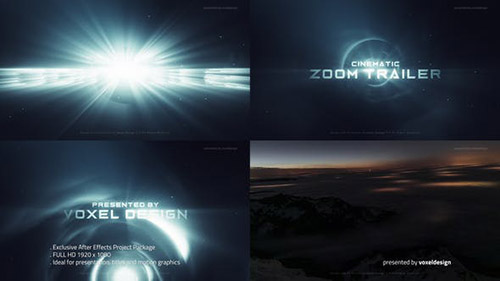 ZOOM Cinematic Trailer - Project for After Effects (Videohive)