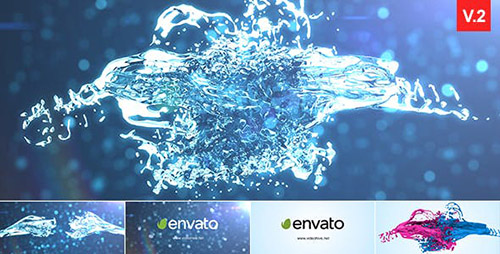 Splash Logo Reveal V2 - Project for After Effects (Videohive)