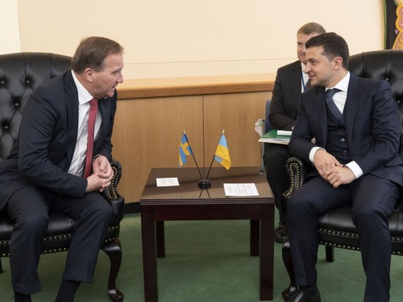 Зеленский проложил встречу с премьер-министром Швеции