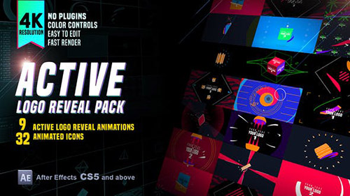 Active Logo Reveal Pack - Project for After Effects (Videohive)