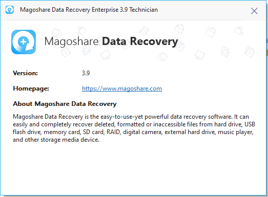 Magoshare Data Recovery Enterprise 3.9 Technician / AdvancedPE