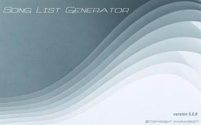 Karaosoft Song List Generator 5.1.5