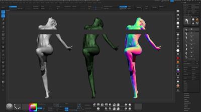 3D Scan Store   Female Model Pack 01