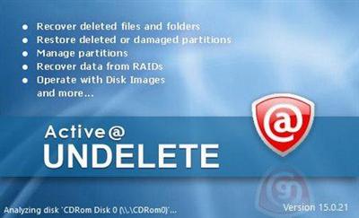 Active@ UNDELETE Ultimate 16.0.05 + WinPE (x64) Boot Disk