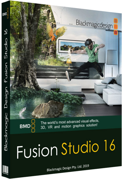Blackmagic Design Fusion Studio 16.1 Build 18