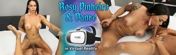 TransexVR: Rosy Pinheiro - Shemale with Big Tits [Samsung Gear VR | SideBySide] [1600p]