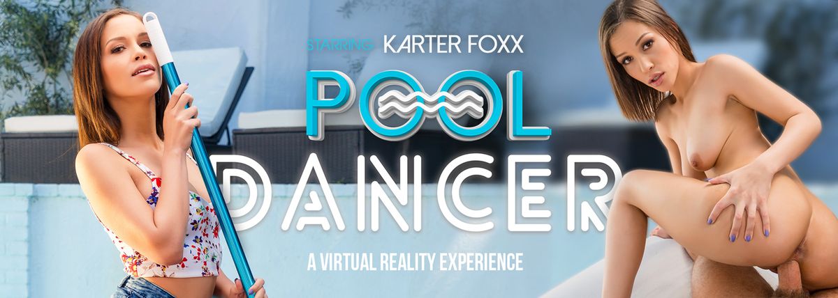 [VRBangers.com] Karter Foxx (Pool Dancer / 16.04.2019) [2019 ., Babe, Big Dick, Blowjob, Brunette, Cowgirl, Natural Tits, Outdoor, Shaved Pussy, 6K, 3072p] [Oculus Rift / Vive]